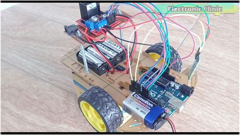 Arduino Bluetooth Controlled Robot Using L298n Motor Driver Android App