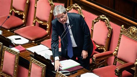 Italian Parliament Approves New Government For Now The New York Times