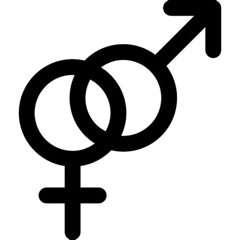 Sexe Symboles Icons Gratuite