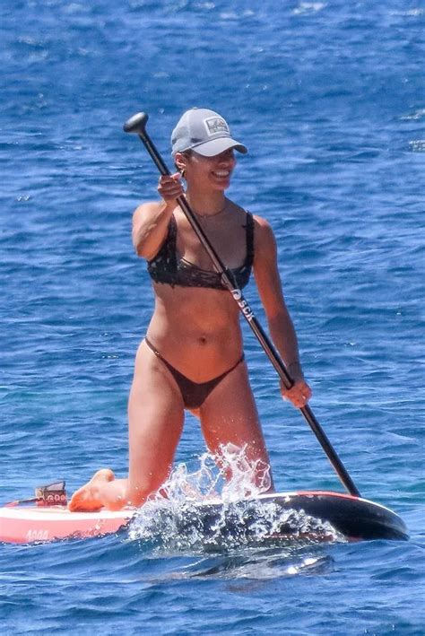 Strictly S Karen Hauer Stuns On Honeymoon As She Braves Thong Bikini On Beach Irish Mirror Online