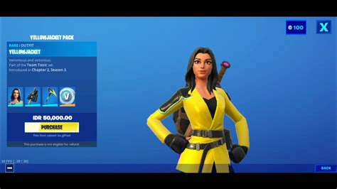The displayed yellow fortnite leather jacket is created by the fabrication of original quality leather that provides you an appealing look like your desirable player. Buy Yellow Jacket Pack New Skin Fortnite !!!!! + GamePlay ...