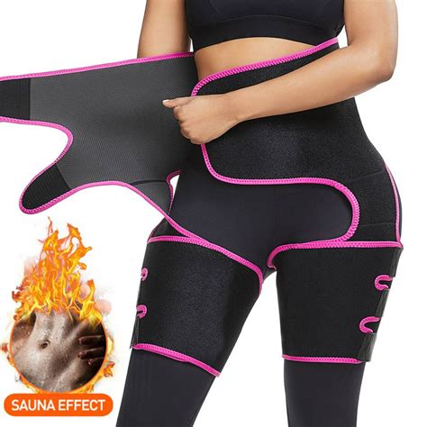 Slim Women Shaper Thigh Waist Trainer，sweat Sauna Clothing Leg Body