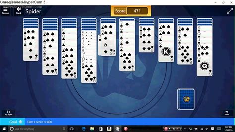 Microsoft Solitaire Daily Challenge Spider 1816 Youtube