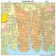 Amityville New York Street Map 3602044