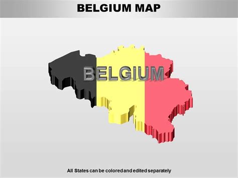 Belgium Powerpoint Maps Powerpoint Slide Clipart Example Of Great