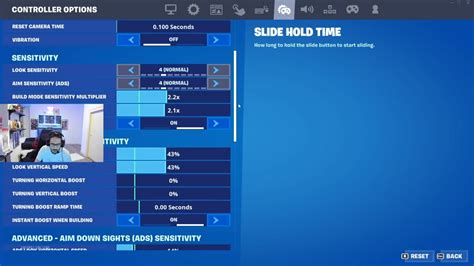 What Controller Settings Does Faze Sway Use In Fortnite