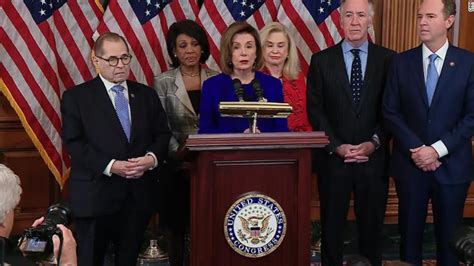 House Democrats Unveil Articles Of Impeachment Against President Trump