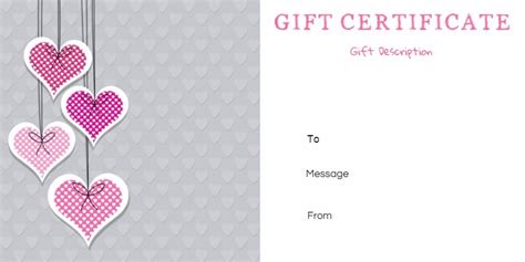 You can edit the text before you print it. Free Printable Anniversary Gift Vouchers - Customize Online