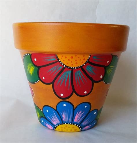 Diy Easy Flower Pot Painting Ideas 4 Decorelated