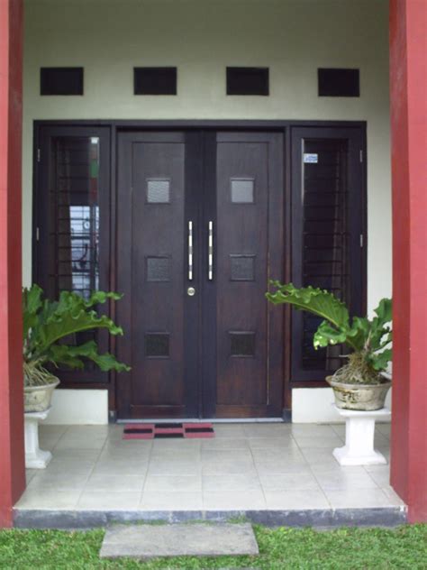 gambar pintu rumah minimalis modern elegan  mewah gambar rumah