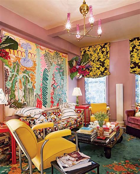 More Colourful Maximalism From Brock Forsblom In 2020 Home Design
