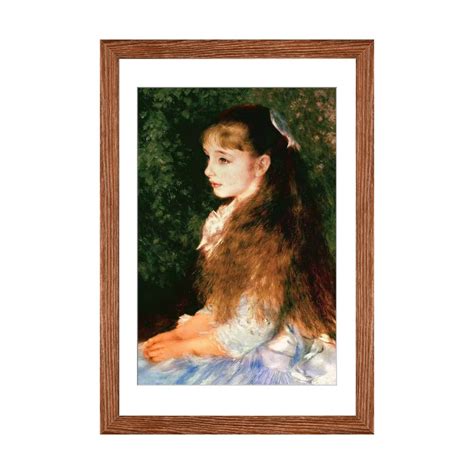 Icanvas Portrait Of Mademoiselle Irene Cahen Danvers 1880 By Pierre