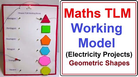 Geometric Shapes Math S TLM Working Model For B Ed Craftpiller