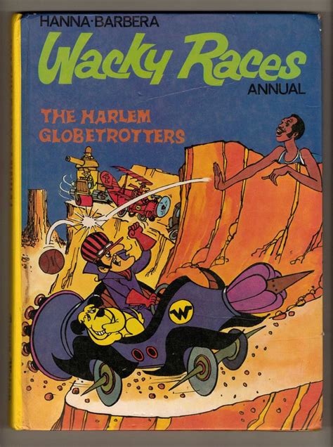 The Cover To Wacky Races Annual