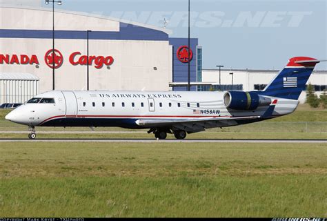 Bombardier Crj 200lr Cl 600 2b19 Us Airways Express Air Wisconsin