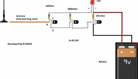 voltage detector circuit diagram