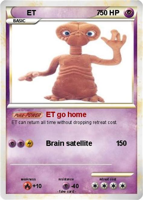 Choose from 180000+ et card graphic resources and download in the form of png, eps, ai or psd. Pokémon ET 7 7 - ET go home - My Pokemon Card