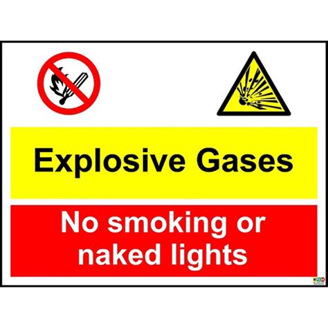 Explosive Gases No Smoking No Naked Lights Sign My XXX Hot Girl