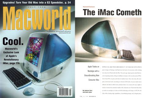 Imac At 20 After The 1998 Imac Announcement Macworld