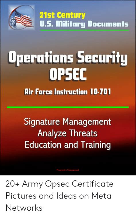21st Century Us Military Documents Operations Security Opsec Air Force
