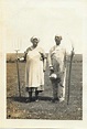 I love this picture. Farmer and wife with pitch forks. 1930's | History ...