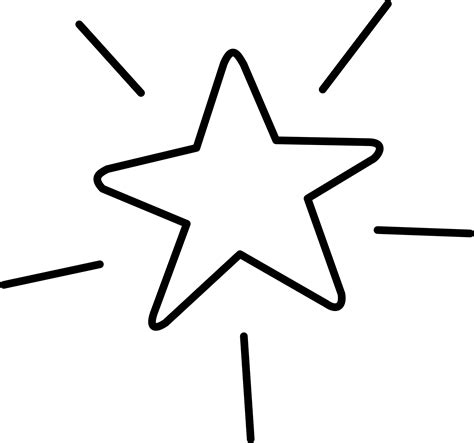 Png Download Collection Of Star Black And White Shining Star Clipart