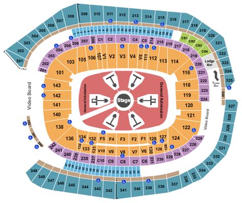 Us Bank Seating Chart Concert Awesome Home