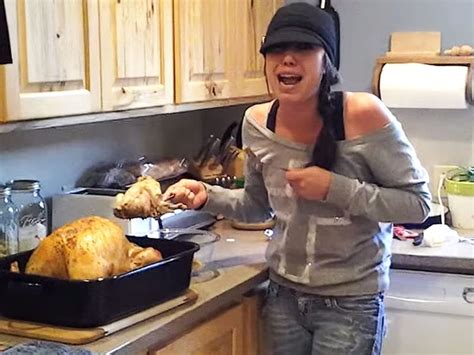 nerissa hawkinson s pregnant turkey thanksgiving prank