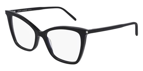 Saint Laurent Sl 219 001 Glasses Black Visiondirect Australia