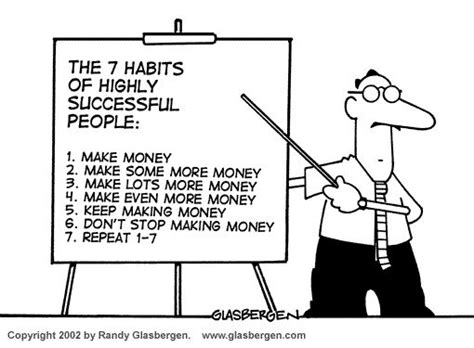 budget | Randy Glasbergen - Today's Cartoon | Highly effective people ...