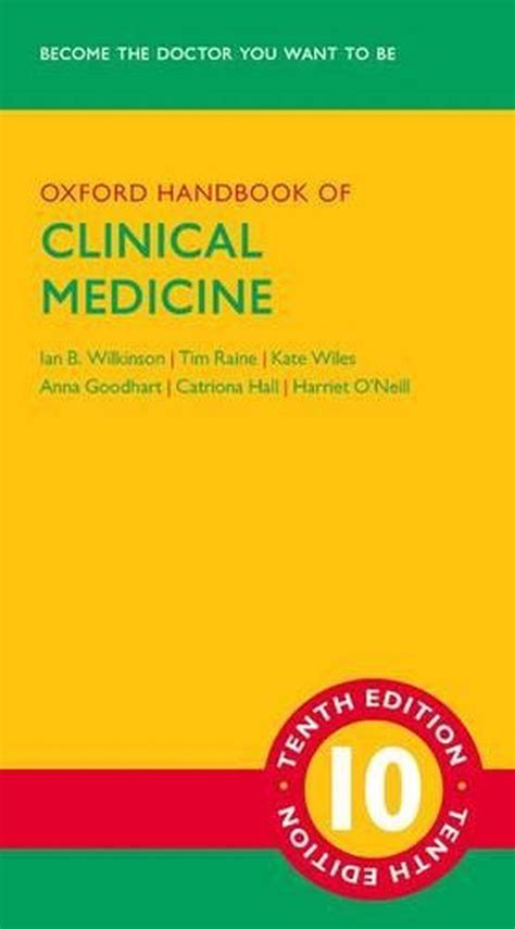 Oxford Handbook Of Clinical Medicine By Tim Raine Paperback