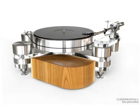 Phonotikal Designs High End Clear Wood Turntable With Vibration