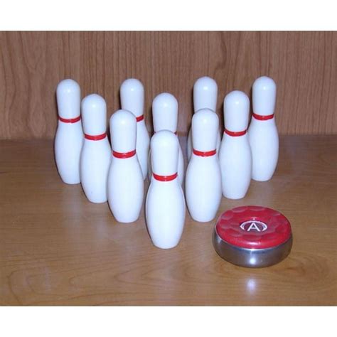 It is, however, a game that not a lot of people know how to play. Shuffleboard Bowling Pin Set - Fort Worth Billiards Superstore