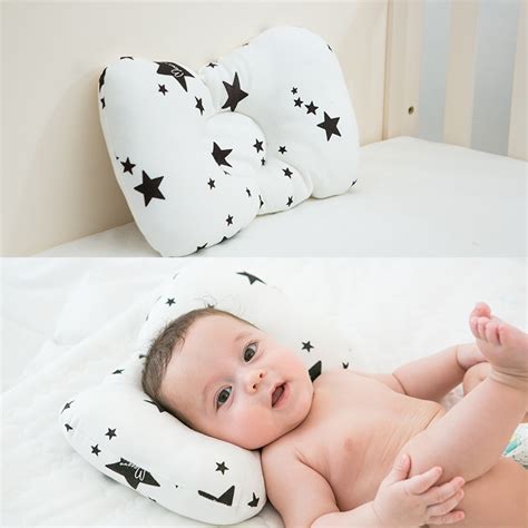 Baby Pillow Baby Positioner Anti Roll Flat Head Shaping Pillow Nursing