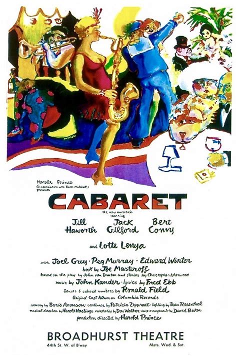 Cabaret Theatre Tv Tropes