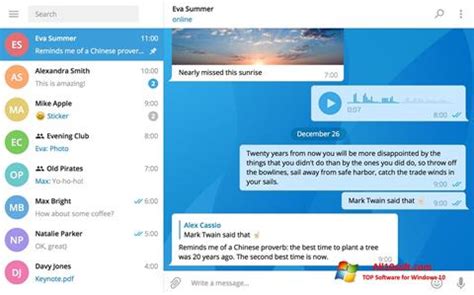 Telegram direct, free and safe download. Download Telegram Desktop for Windows 10 (32/64 bit) in ...