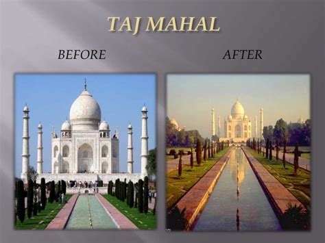 Acid Rain And Effects On Taj Mahal