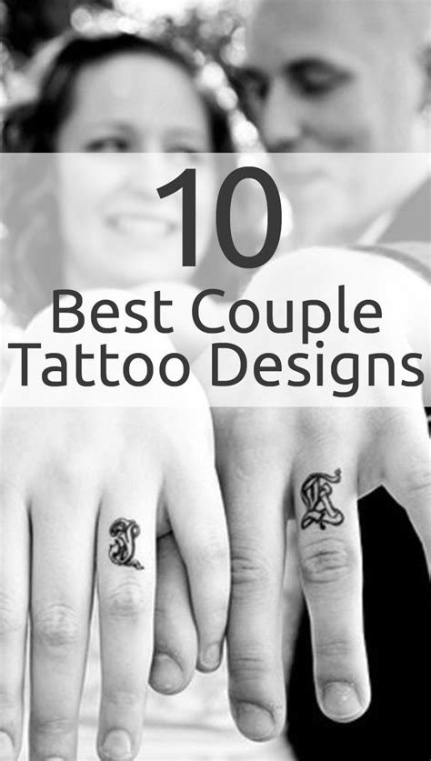 best couple tattoo designs our top 10 spouse tattoos married couple tattoos couple tattoos