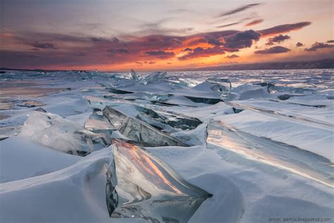 The Beauty Of The Ice Of Lake Baikal · Russia Travel Blog