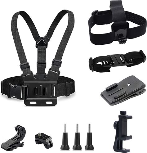 Mobile Phone Chest Mount Harness Strap Holder Head Strap Helmet Strap Backpack Shoulder Strap