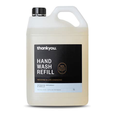 Cos Hand Wash Refill Thankyou Patchoulivanilla 5l