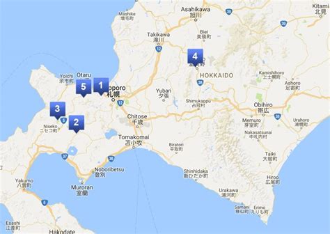 This is a map of hokkaido, you can show street map of hokkaido, show satellite imagery(with the tsugaru strait separates hokkaido from honshu. Skiing in Hokkaido - 4corners7seas