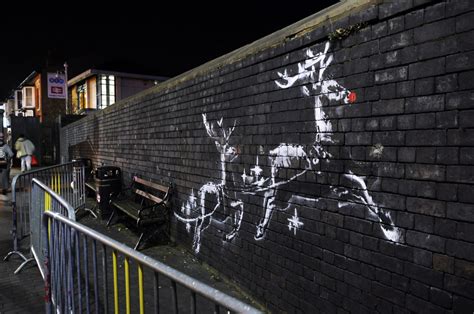 Banksys Christmas Message Highlights Homelessness Birmingham 2019