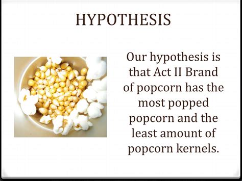 Microwave Popcorn Science Experiment 5th Grade Popcorn Science Fair