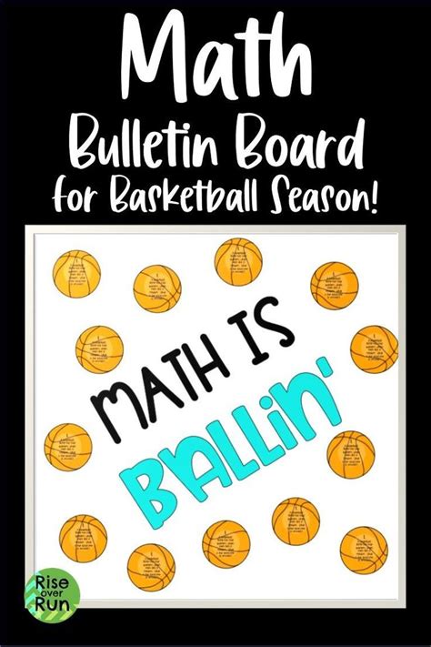 Basketball theme bulletin border, banner, name tags, and… updated 10/7/18 to include power point templates to improve editability for fonts, colors, and sizes for the name tags and banners. Math and Basketball Door or Bulletin Board in 2020 ...