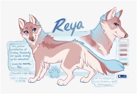 Reya By Artsywolven Cartoon Wolf Oc 745x482 Png Download Pngkit