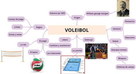 Portafolio De Evidencias Mapa Mental Voleibol