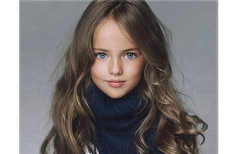 Modelo de 10 anos é tida como a menina mais linda do mundo Visão
