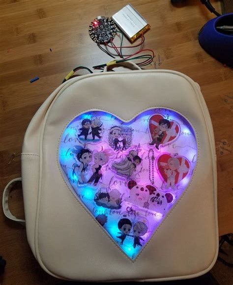 Glowing Led Ita Bag Anime Bag Bags Bag Display