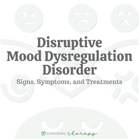 Disruptive Mood Dysregulation Disorder